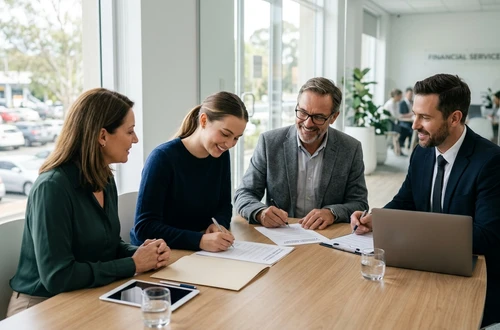 DriveWise advisor with customer